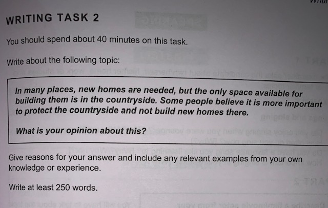 opinion essay ielts writing task 2