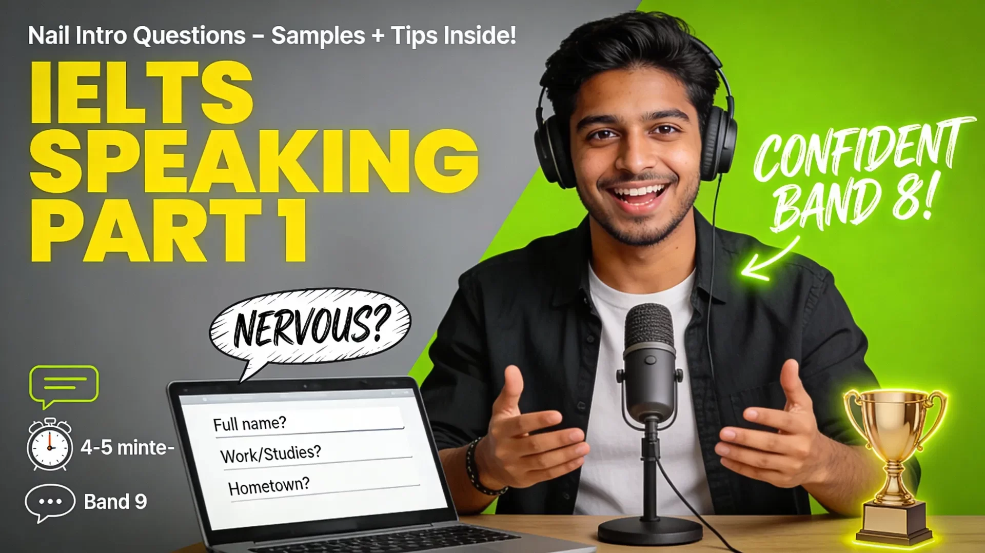 SPEAKING PART 1 INTRO QUESTIONS