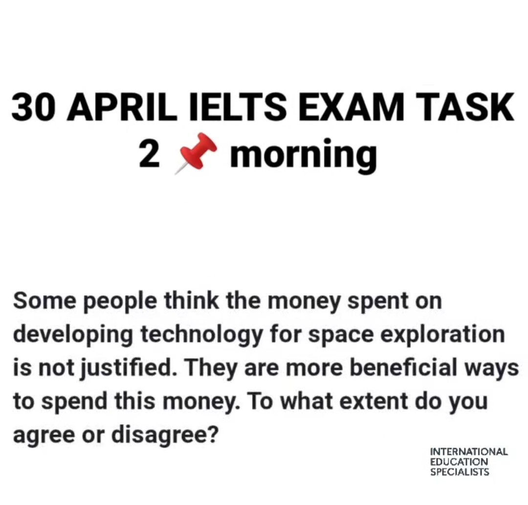 ielts writing task 2 - April 30 Morning