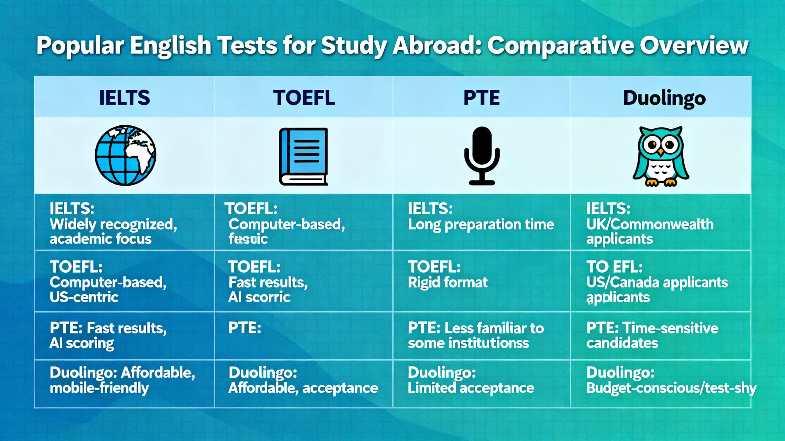 Which English Test Should I pass for Study Abroad?