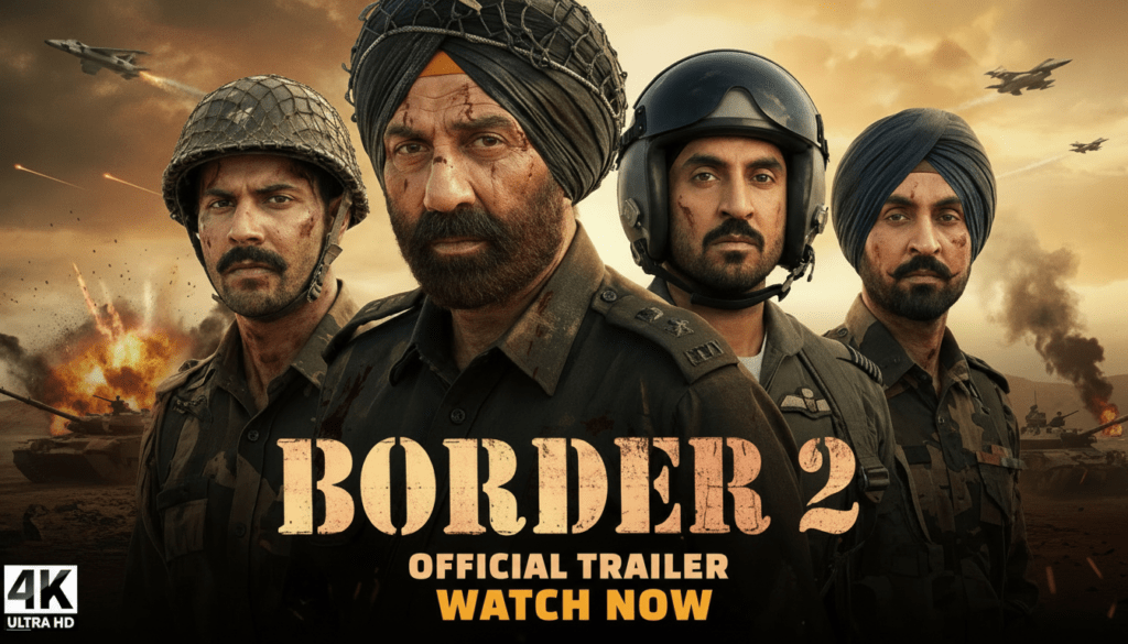 Border 2: Sunny Deol leads a powerful war epic set in the 1971 Indo-Pak conflict, packed with action, sacrifice and patriotic emotion. Leaked scenes