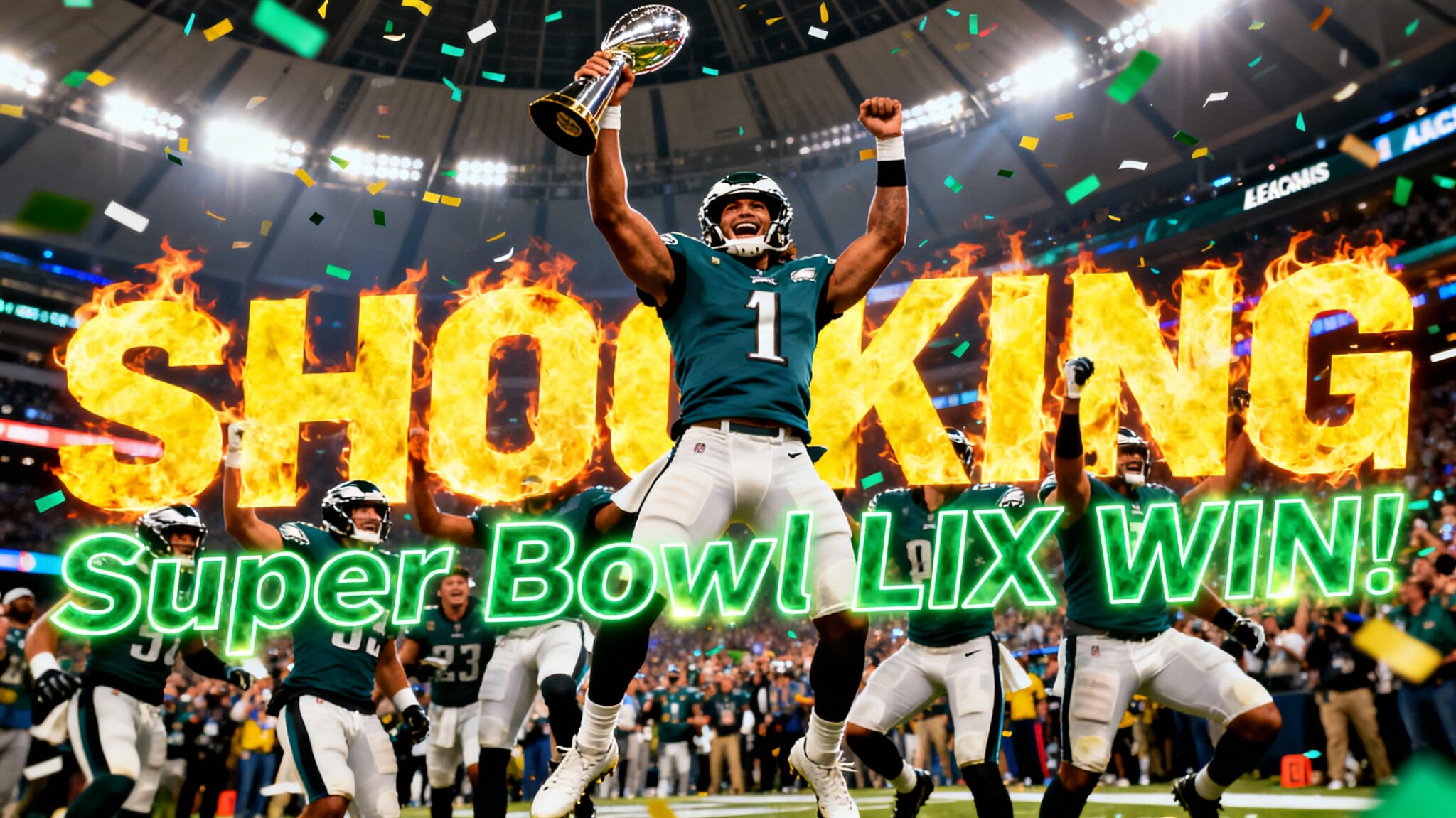 Philadelphia Eagles' SHOCKING Super Bowl LIX Win