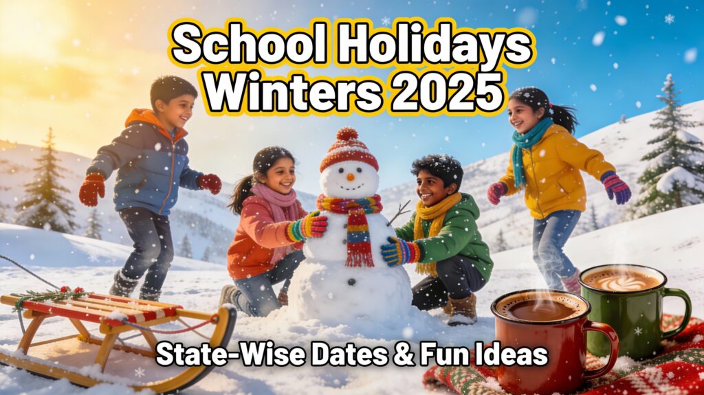 School Holidays Winters 2025: Complete state-wise dates for UP, Haryana, J&K & more. Festive tips, fun activities & parent hacks for ultimate family joy!