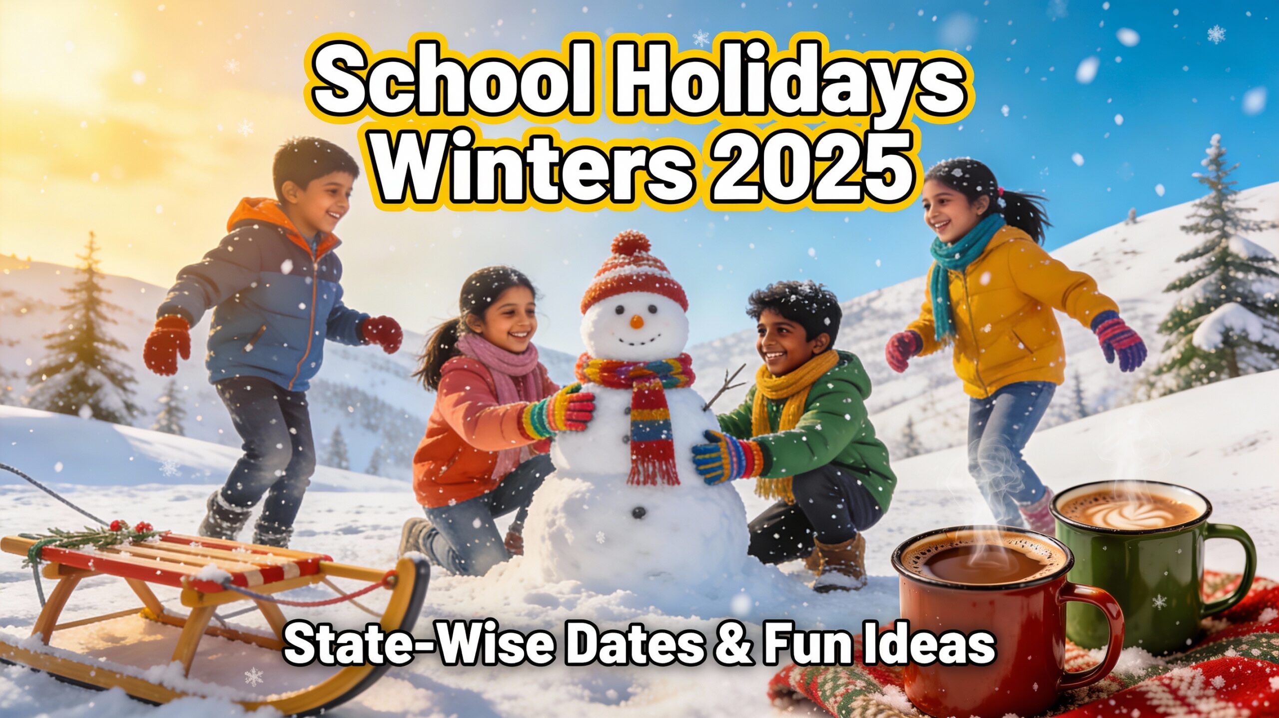School Holidays Winters 2025: Complete state-wise dates for UP, Haryana, J&K & more. Festive tips, fun activities & parent hacks for ultimate family joy!